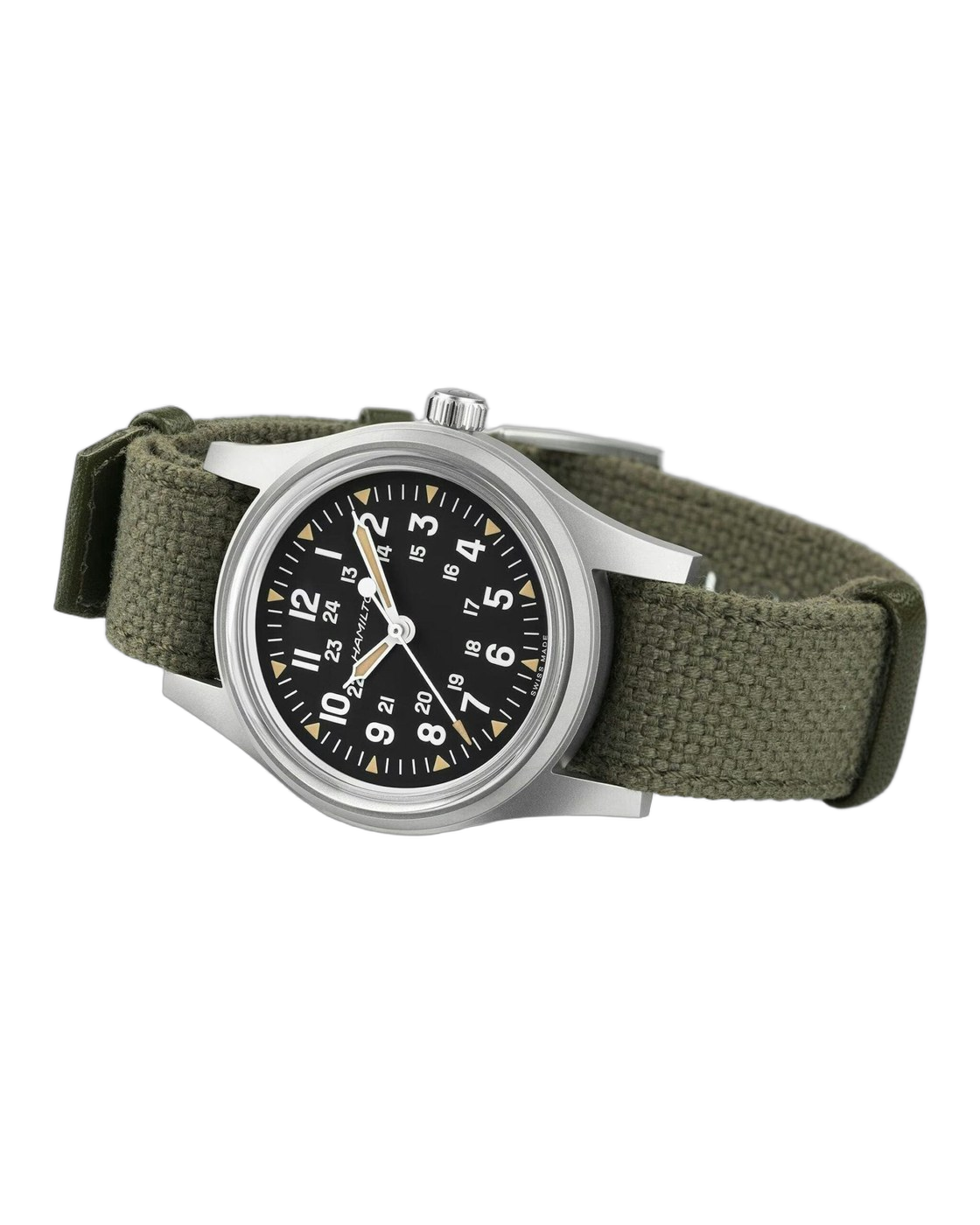 Hamilton Khaki Field Mechanical on NATO textile strap