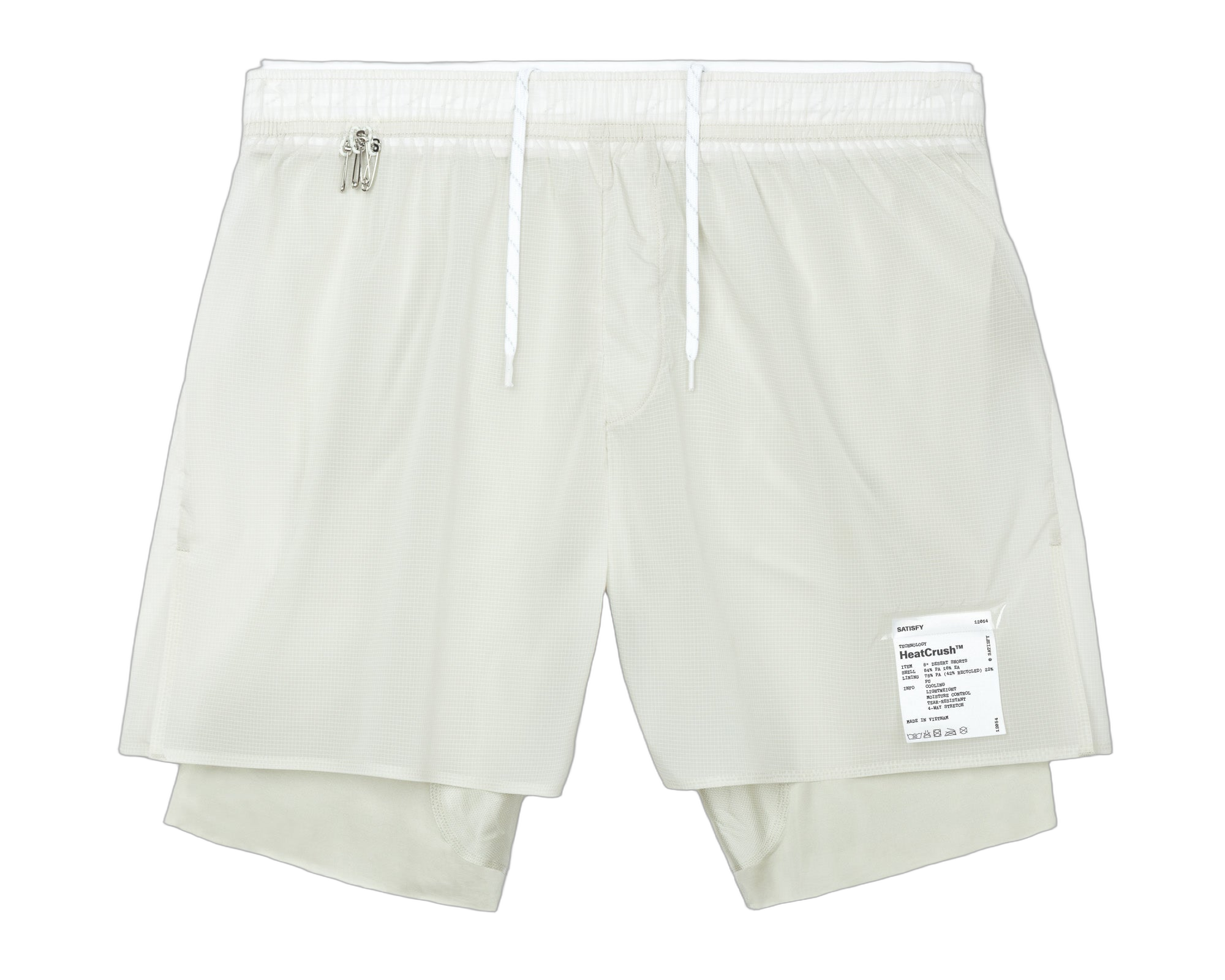 Satisfy HeatCrush 8 inch Desert Shorts Moonstruck